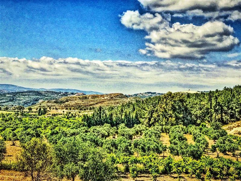  naturephotography  photography  nature  nice  weather  sky  clouds ... (Beqaa Valley)