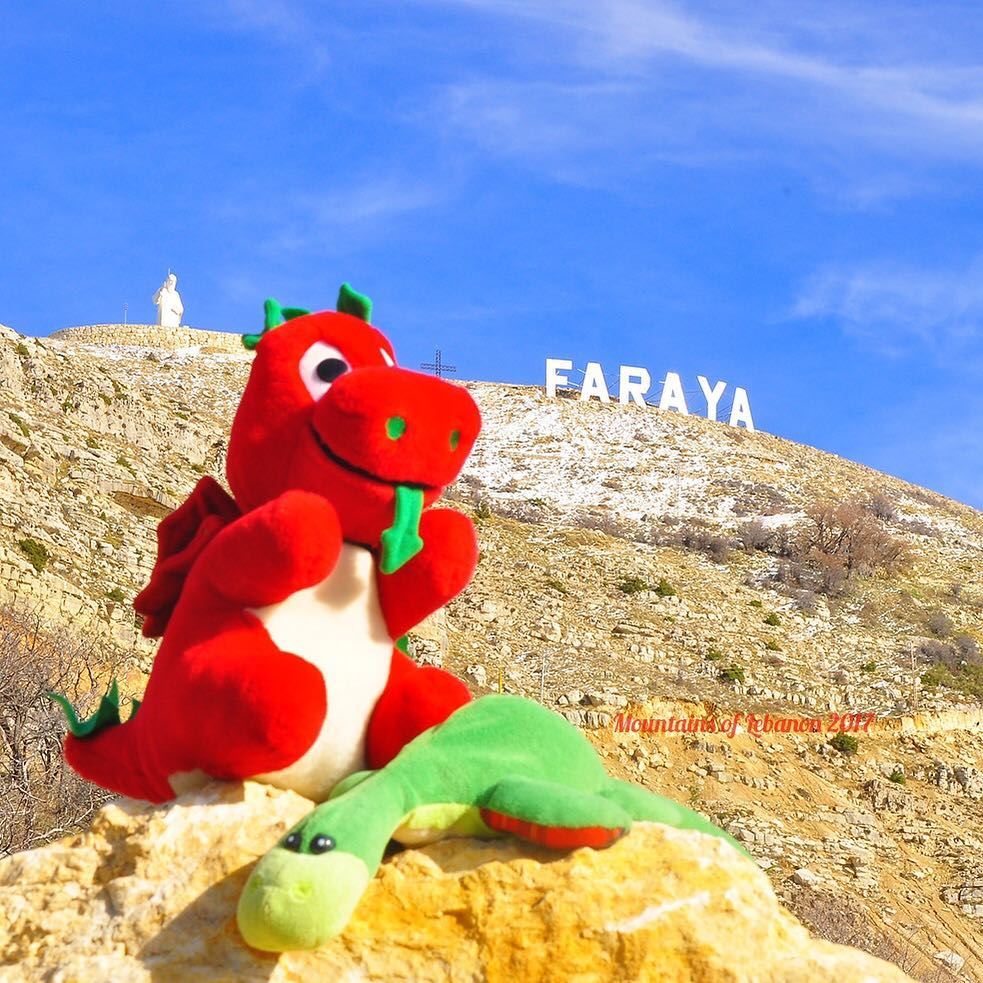 Ness And Griff finally visited the Faraya, Chabrouh site with the Huge... (Faraya, Mont-Liban, Lebanon)