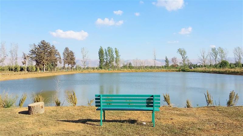 Never let your memories be greater than your dreams🏞 livelivebekaa... (Taanayel Lake)