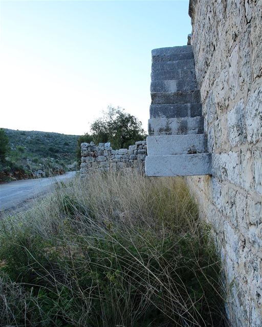 Never look backwards or you'll fall down the... (El Mejdel, Mont-Liban, Lebanon)