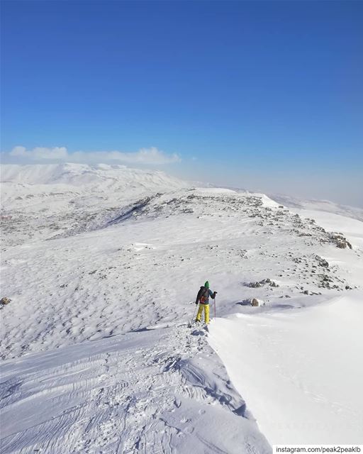 🤘Never Wide Enough🤘 !! ExpandYourPlayground 🏔️... (Mount Kneiseh Summit)