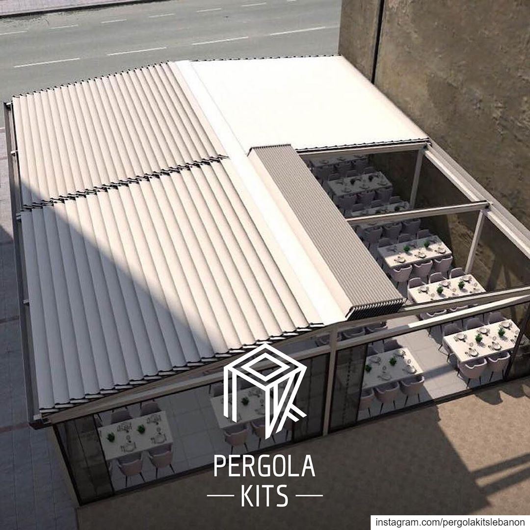 New From Pergola Kits; Automatic Roofing System for Restaurants, Home...