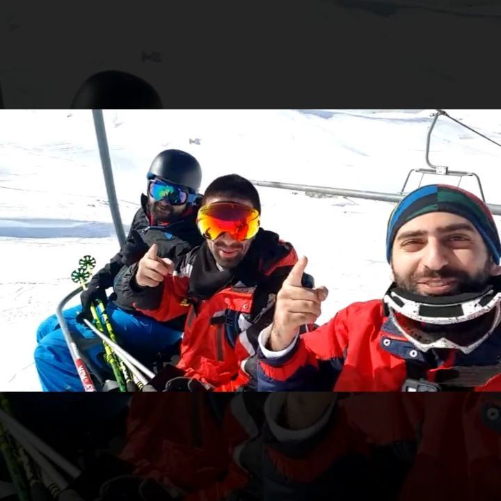 ❄New Hobby⛷🎿1st time on slopes (Part 1/2)Mzaar Kfardebian - Lebanon is...