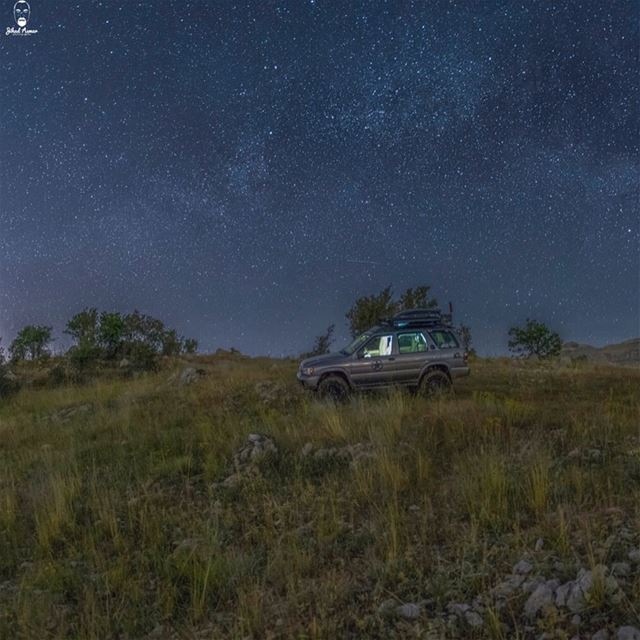 New moon + Rise of the Milky + Tannourine Mountains + Meteor + Offroad =... (Jord Tannoûrîne)