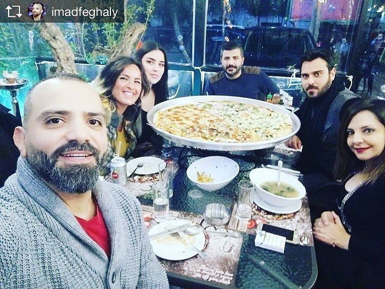 @newyorkcitypizzeria -   repost @imadfeghaly ... lovely people at lovely... (New York City Pizzeria)