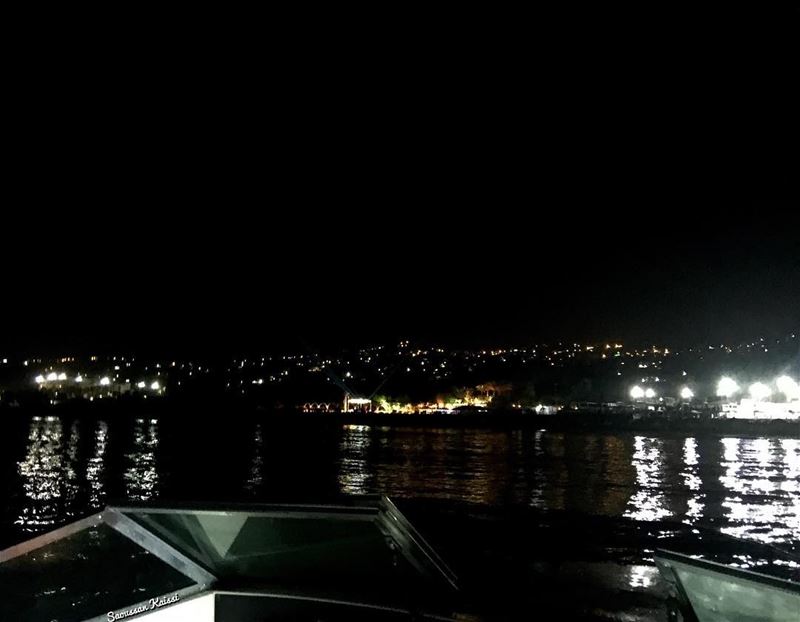  night  lights  sea  sailing ...