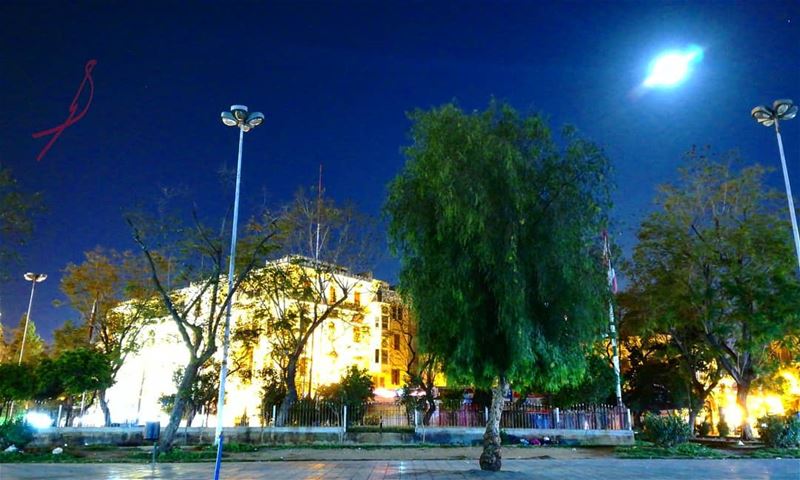 night  tripoli  lebanon  livelovetripoli  livelovelebanon  myworld  moon ... (Lebanon)