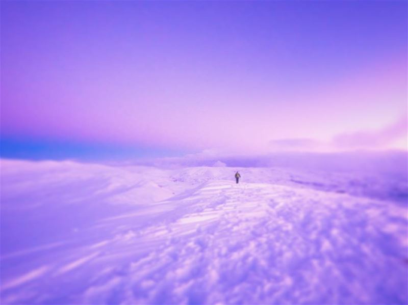 Nightfall.... mountains  landscape  landscapephotography  nature ... (Zaarour)