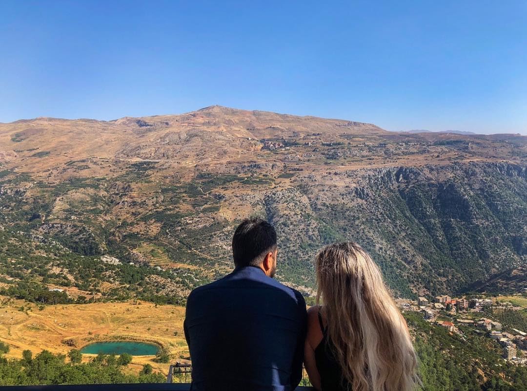 No Better Sunday View With MY BABY😍😍😍 (Qanat Bakish, Mont-Liban, Lebanon)