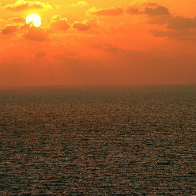 No, it’s not a painting! 🌅  lebanon  nature  naturephotography  sunset ... (Lebanon)