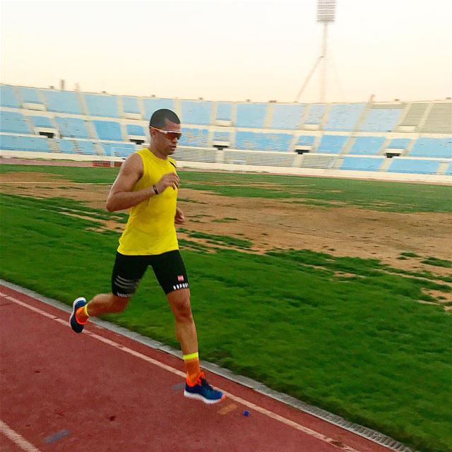 No matter how difficult the challenge. No matter what circumstances you... (Camille Chamoun Sports City Stadium)