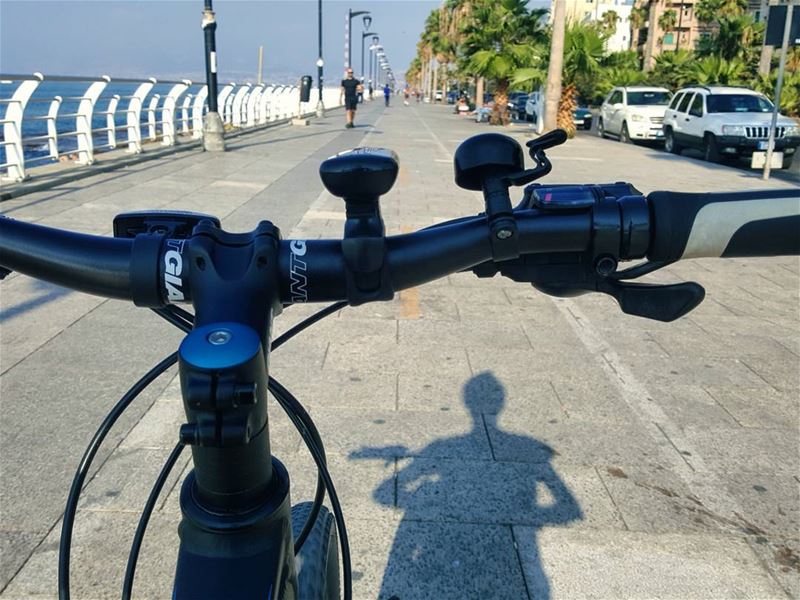 No matter how fast you ride..Just don't lose direction..🚲 happytuesday... (Beirut, Lebanon)