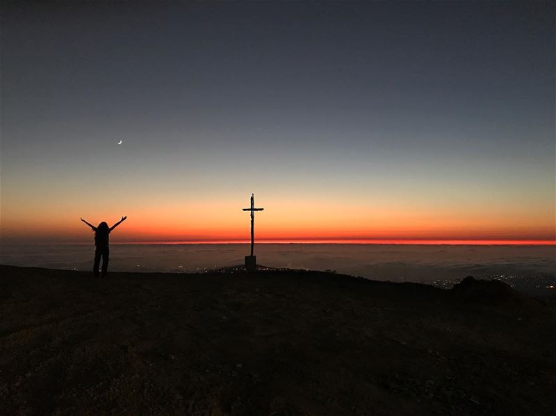 No matter how hard your day was; a sunset has the power to end it... (Ed Douâr, Mont-Liban, Lebanon)