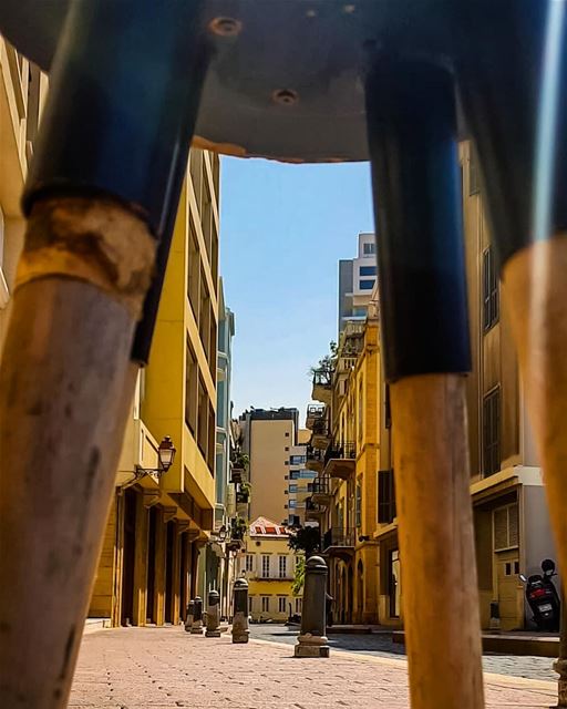 No matter how High We Fly,,Our Connection to Earth is more Powerful..Me... (Downtown Beirut)