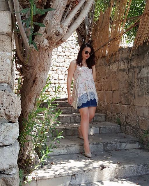 "No matter How u Feel, Get up, Dress up, Show up and Never Give up"🙆‍♀️👗� (Byblos, Lebanon)