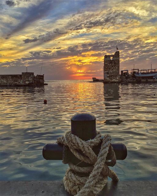 No safe harbours, no walls no borders, into the sunset you come undone ,... (Byblos, Lebanon)