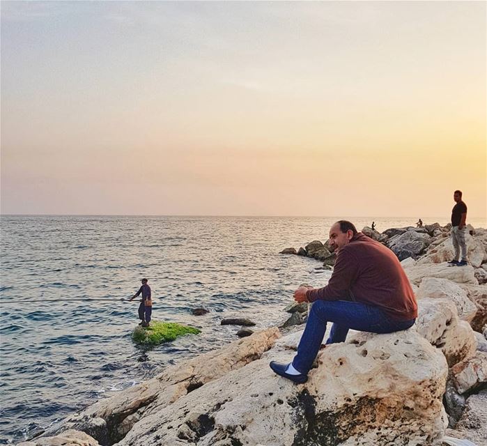 No words needed when sea is the right answer 🌅⠀Когда я начала вести этот (Byblos, Lebanon)