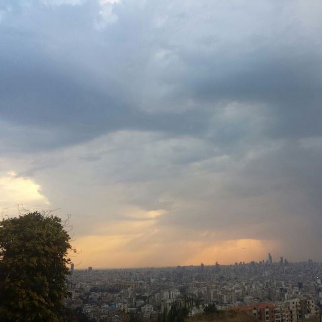nofilter sunset sky (Beirut, Lebanon)