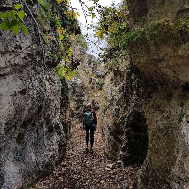 North Lebanon I'm  coming for you ....my real life Lara Croft moment in ... (El Qâmoûaa, Mont-Liban, Lebanon)