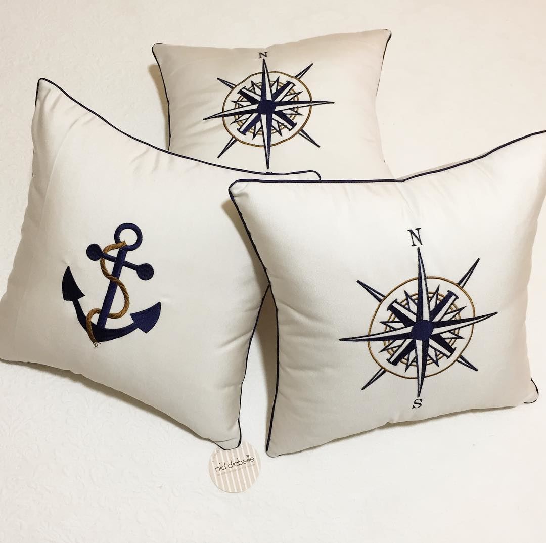 North or South 🛥Waterproof cushions for the boat ⚓️Write it on fabric by...