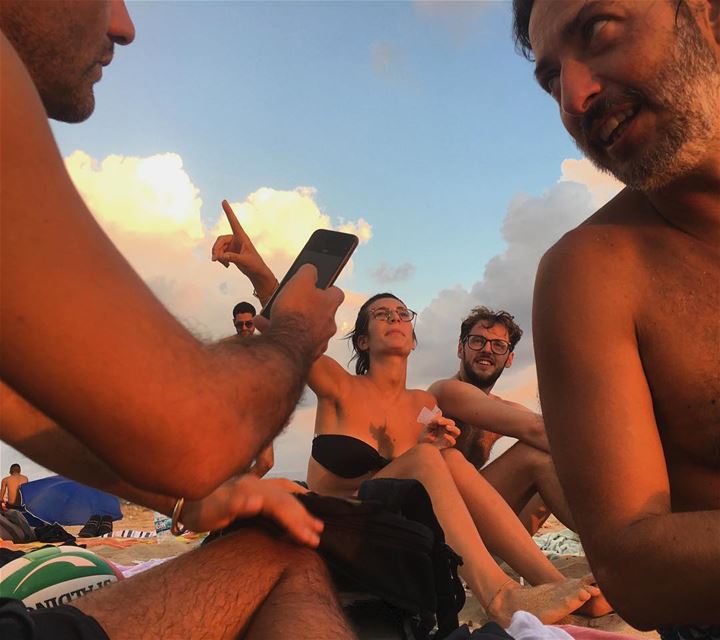 Not a selfie  selfie  streetphotography  beachday  summer ... (Tyre, Lebanon)