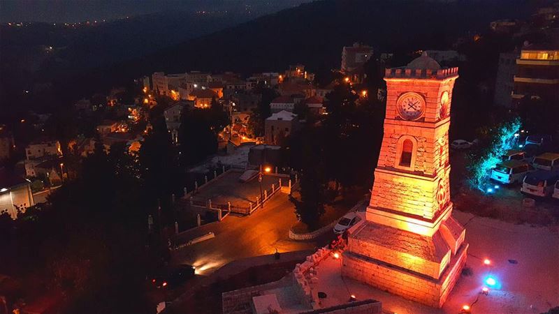 Not far away from the burning village lights...... oldarchitecture ... (Chateau Musar)