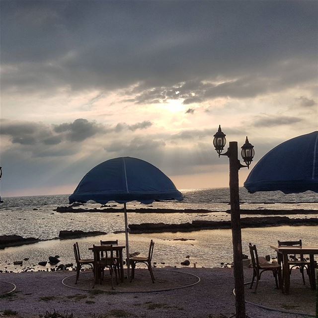 Not so far from home yet far away...Peace Tripoli mediterraeansea  sunset... (Tripoli, Lebanon)