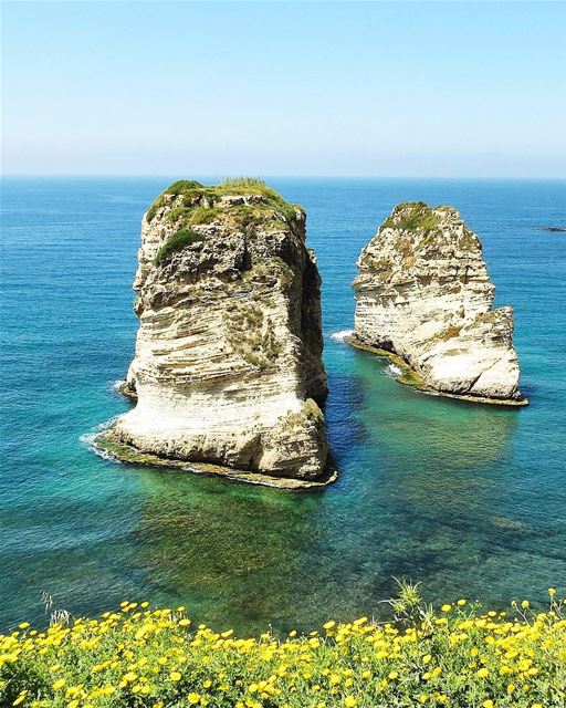 ... Not the traditional angle; but a perfect spot... 🏜🏝------..... (Beirut, Lebanon)