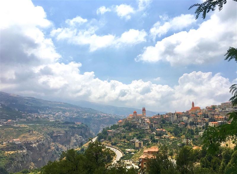 Not your habitual view. ______________________________________ Bcharre ... (Bcharré, Liban-Nord, Lebanon)