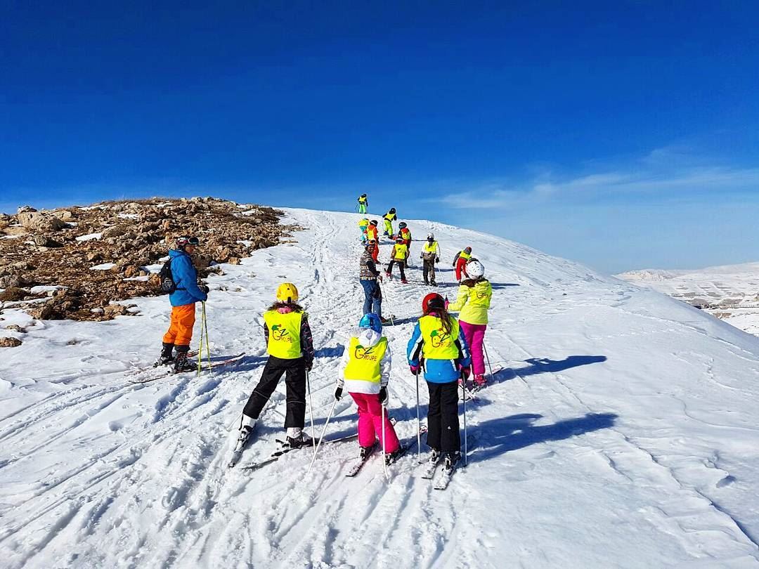 Nothing is impossible with Groupe Z groupez  ski  skichool  lebanon ... (Lebanon)