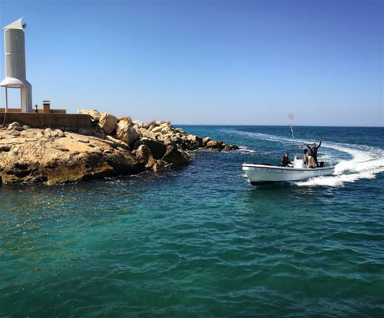 Nothing less than a water life -  ichalhoub in  Batroun north  Lebanon...