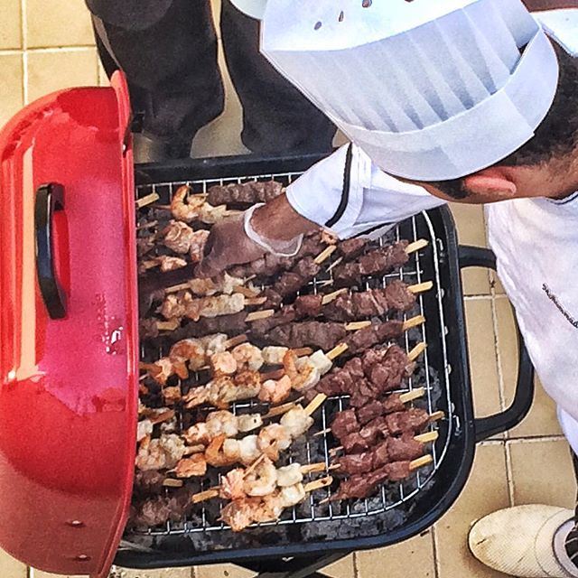 Nothing like a good BBQ at sunset 🌅❤️ bbq @rotanalebanon  (Rotana Arjane Hotel)