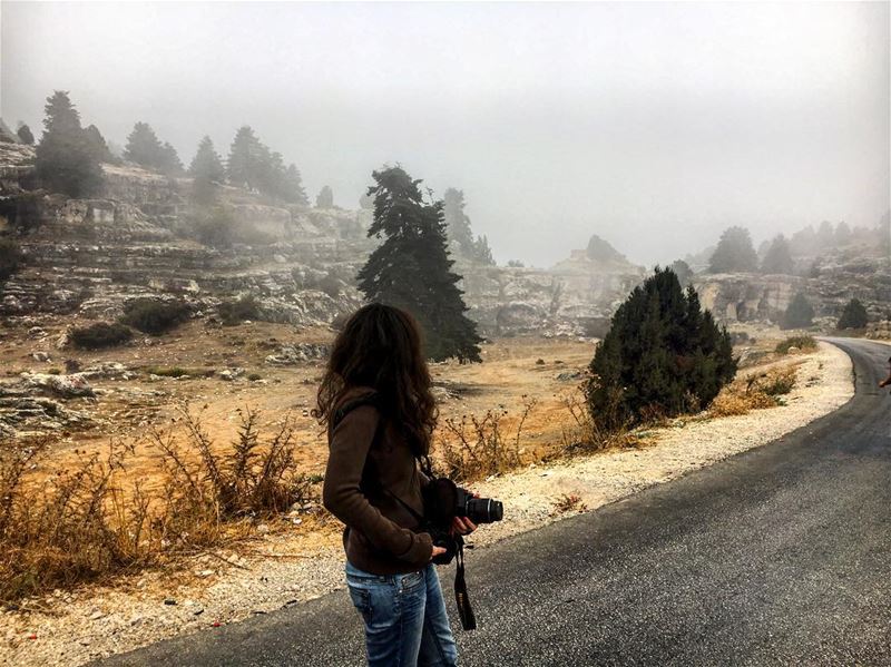 Nothing makes me so happy as to observe nature and to paint what I see.🌲� (القموعة-عكار العتيقة)