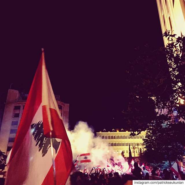 Nov. 3, La Révolution Libanaise. beirut  lebanon  weekend  sunset ... (Beirut, Lebanon)