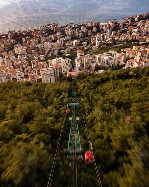 Now that summer is just arround the corner 🍸😎 are you more of a mountain... (Harîssa, Mont-Liban, Lebanon)