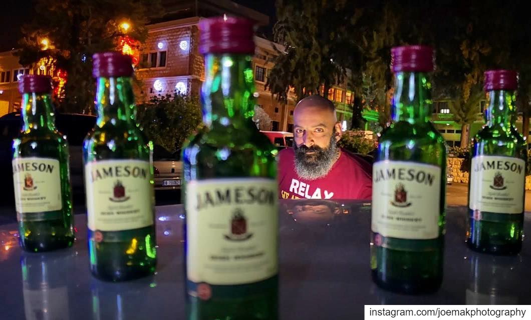 NYE -6 😁  jameson  jamesonwhiskey  me  light  colors  igers  lebanon ...