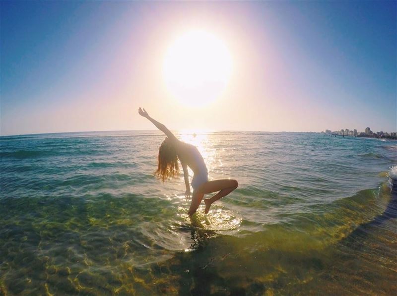 O h  G o d,  W h o  C a r e s ❗️☀️🌊  Tyre  Sour  Lebanon  Paradise ... (Tyre, Lebanon)