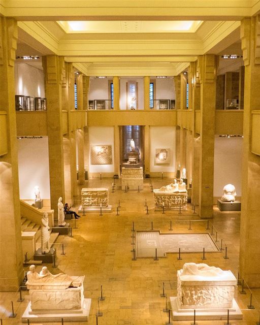 O Museu Nacional de Beirute é o maior do Líbano e possui uma estrutura... (National Museum of Beirut)