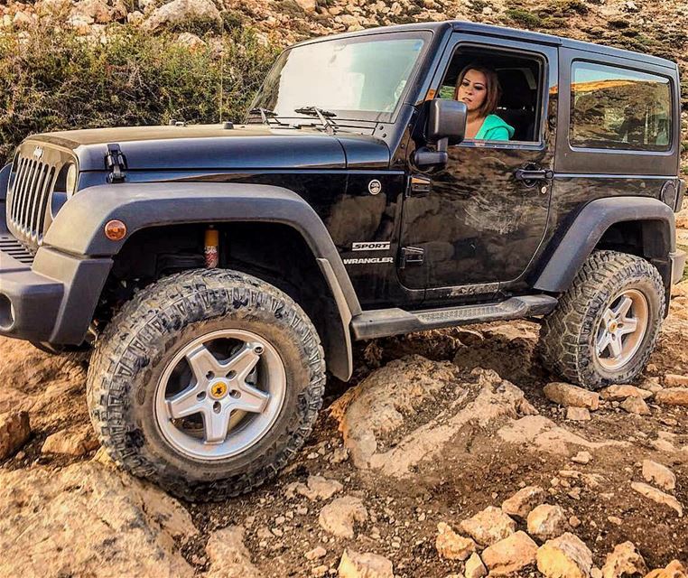 O|||||||O back and crawling  lebanon  mountains  jeep  offroad  wrangler ... (Sannine Heights)