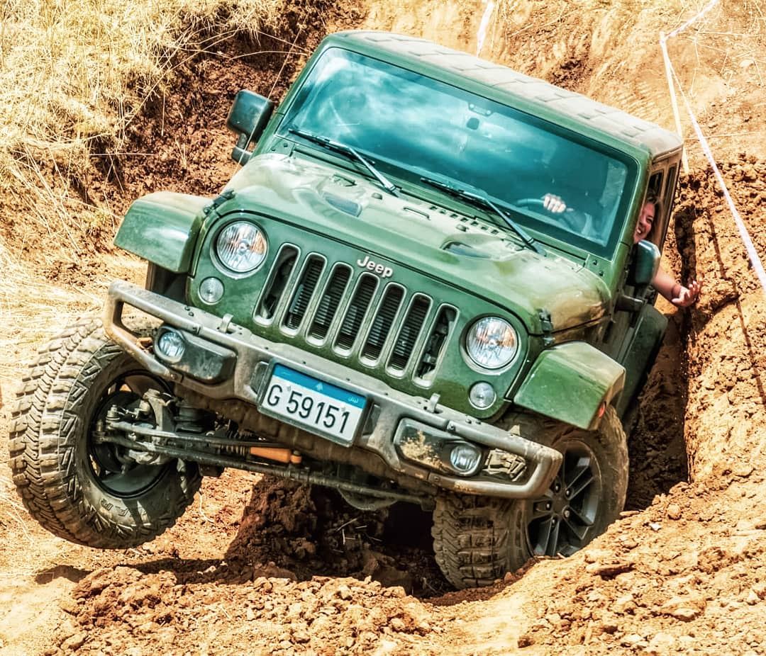 O|||||||O Her adoring the soils she drives on 💚   lebanon  jeeps ...