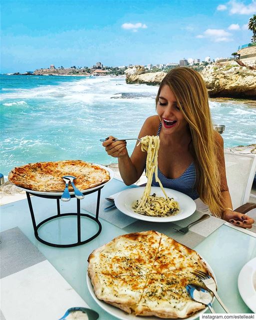 Obviously I regretted this meal as soon as I went back to tanning 🐽 (Byblos, Lebanon)
