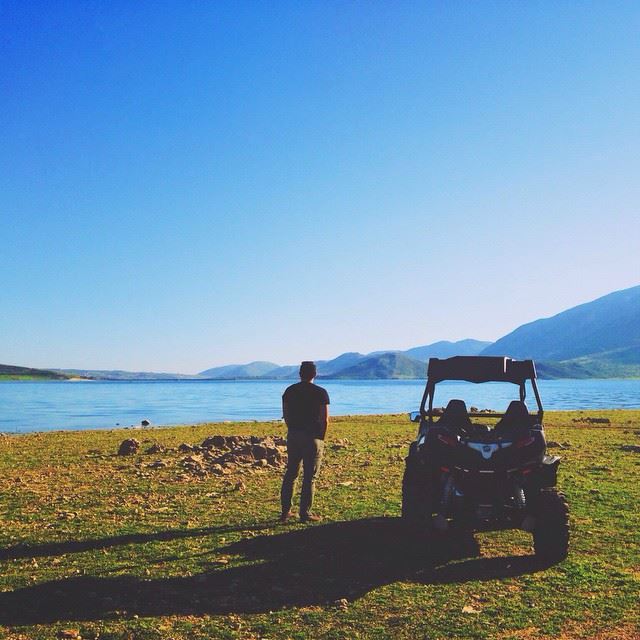 Off the Beaten Track Off-Road  qaraounlake   lebanon  livelovelebanon ... (Karoun Lake)