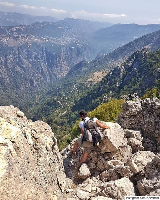 Oh God I Am Marching On Pain,please forgive me.... (Jabal Moussa Biosphere Reserve)