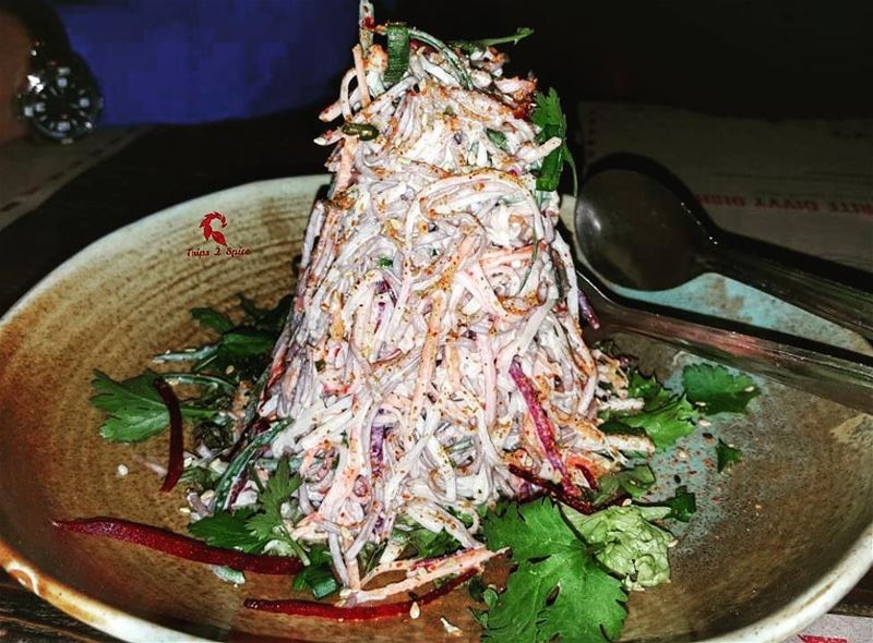 Oishii crab & Noodle salad😍It may sound weird but we assure you it's P... (DIVVY)