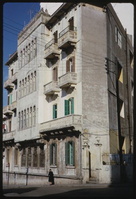 Old Building in Beirut  1965 