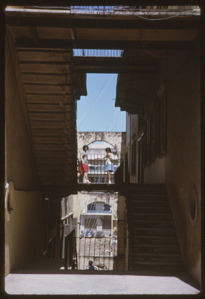 Old Building in Beirut  1965 