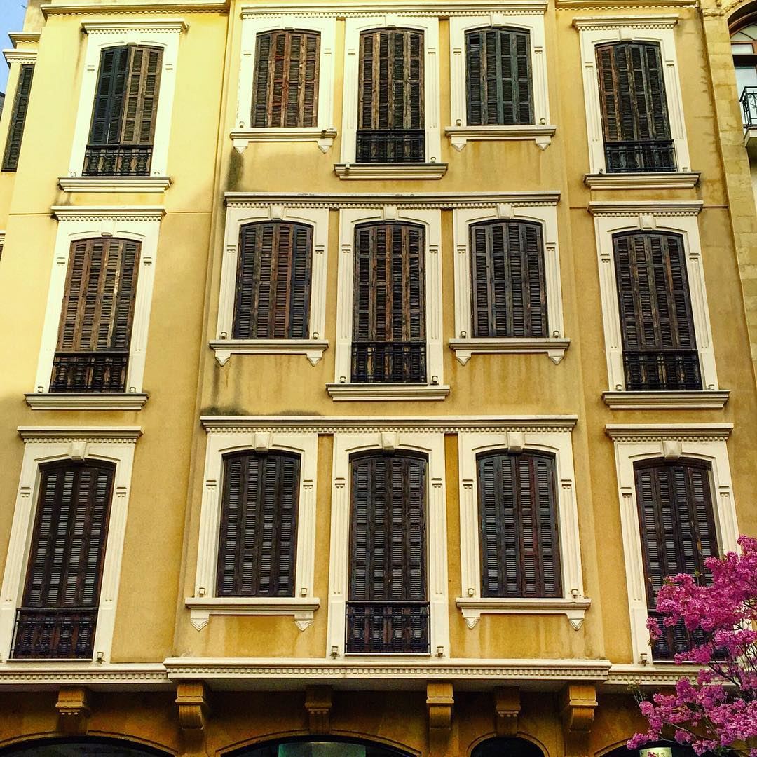  old  building  windows  architecture  architecturelovers  archilovers ... (Beirut, Lebanon)