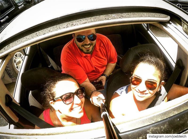 Old but gold⏳ dayout friends relatives family vacation car selfie gopro...
