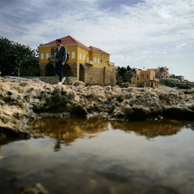 Old house by the sea -  ichalhoub in  Batroun north  Lebanon shooting with...