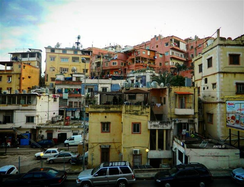  old  houses  colors  day  beautiful  outdoors  noperson  travel  tourism ... (Achrafieh, Lebanon)